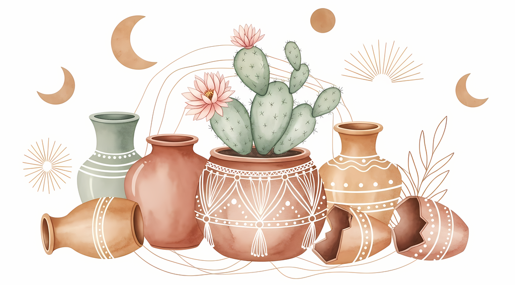 Bring warmth and elegance to your space with this beautiful boho floral wall art bundle. Featuring modern minimalist illustrations of vases filled with delicate flowers, this collection blends neutral earthy tones with soft pastel accents. The designs com