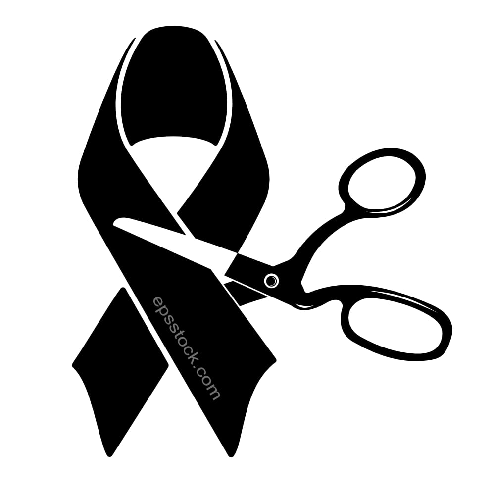 symbol of victory over cancer