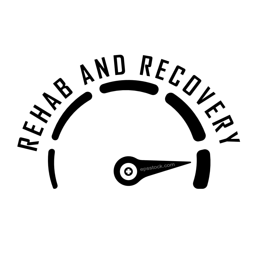 Rehab and recovery symbol