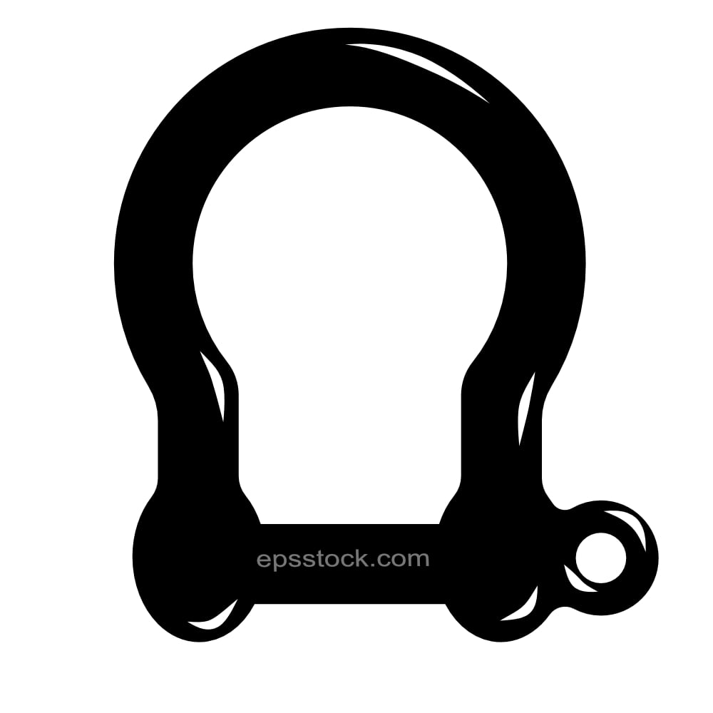 steel bow shackle