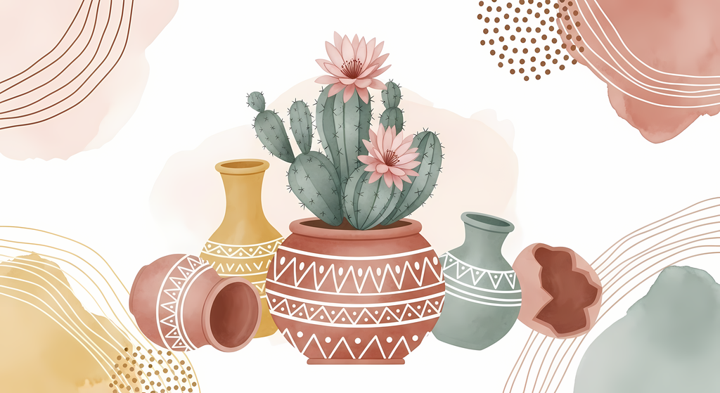 Bring warmth and elegance to your space with this beautiful boho floral wall art bundle. Featuring modern minimalist illustrations of vases filled with delicate flowers, this collection blends neutral earthy tones with soft pastel accents. The designs com