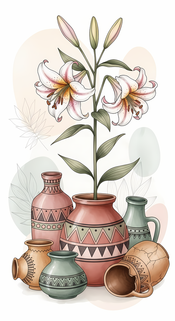 Bring warmth and elegance to your space with this beautiful boho floral wall art bundle. Featuring modern minimalist illustrations of vases filled with delicate flowers, this collection blends neutral earthy tones with soft pastel accents. The designs com