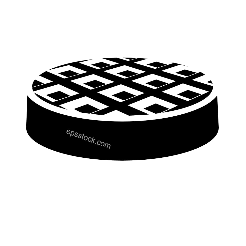 round waffle
