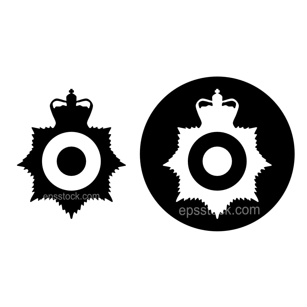 british police hat crest