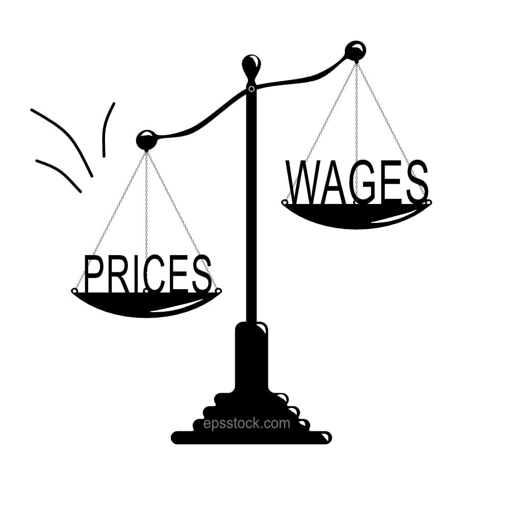 High prices versus low wages