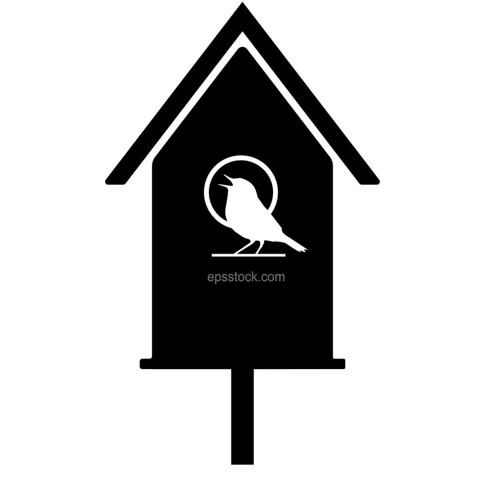 Wooden Bird House