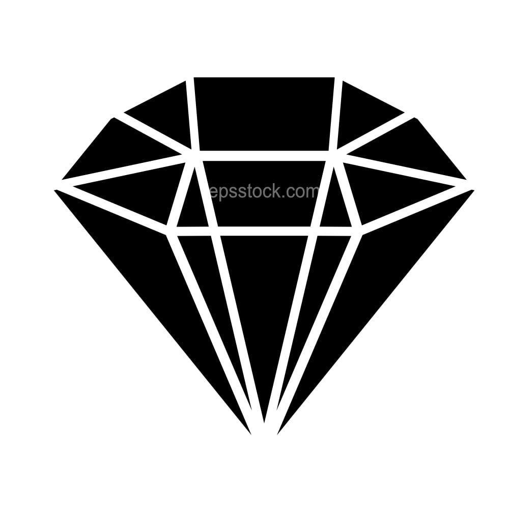 diamond isometric symbol
