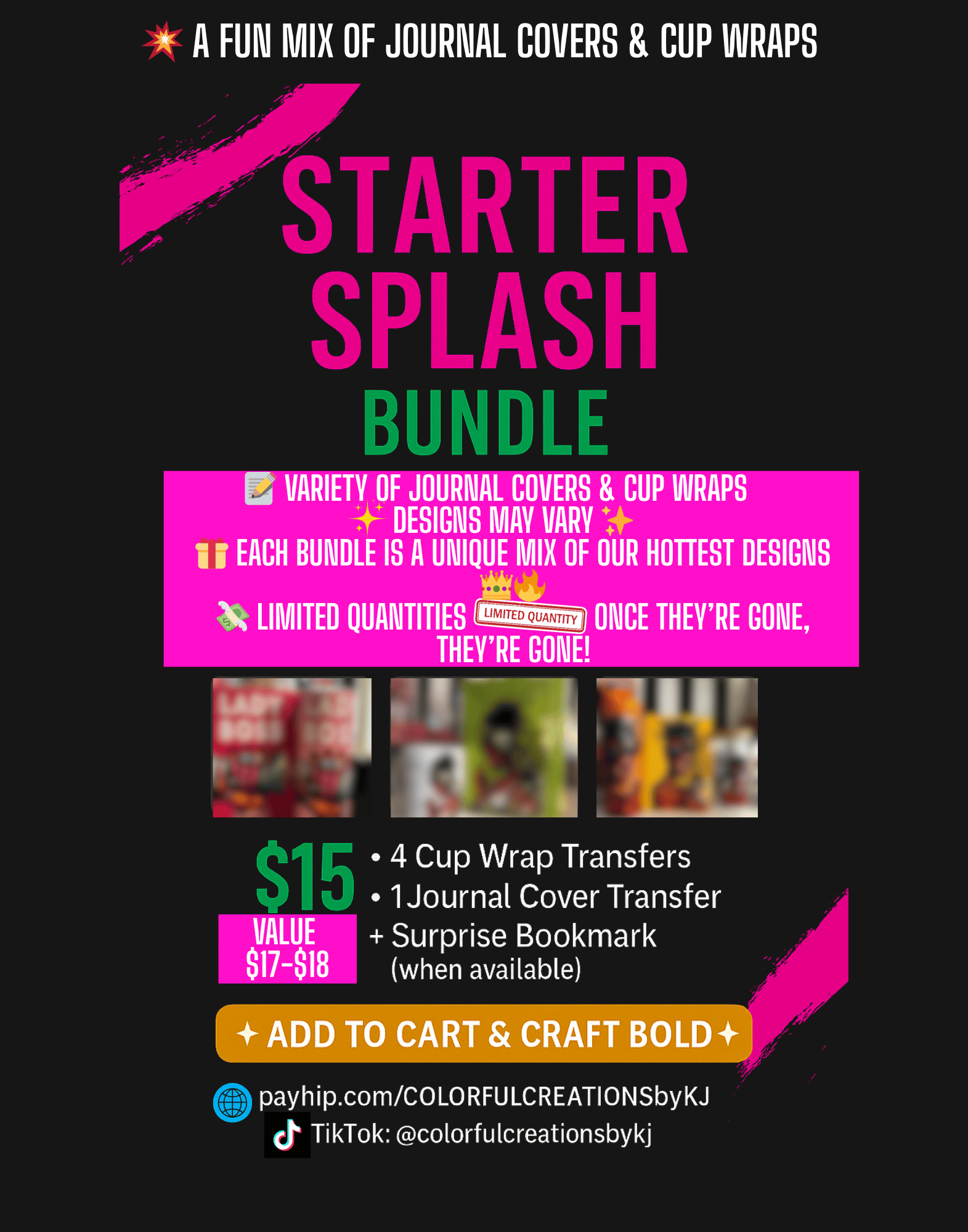 🧡STARTER SPLASH BUNDLE - Payhip