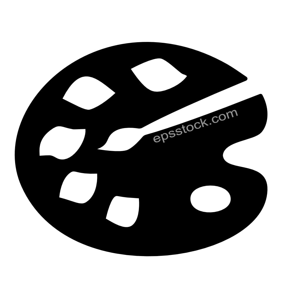 Artist palette symbol
