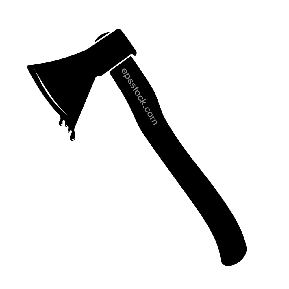 Bloody axe