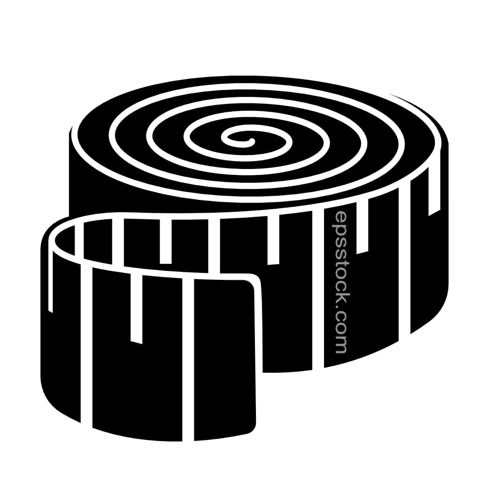 Sewing meter glyph