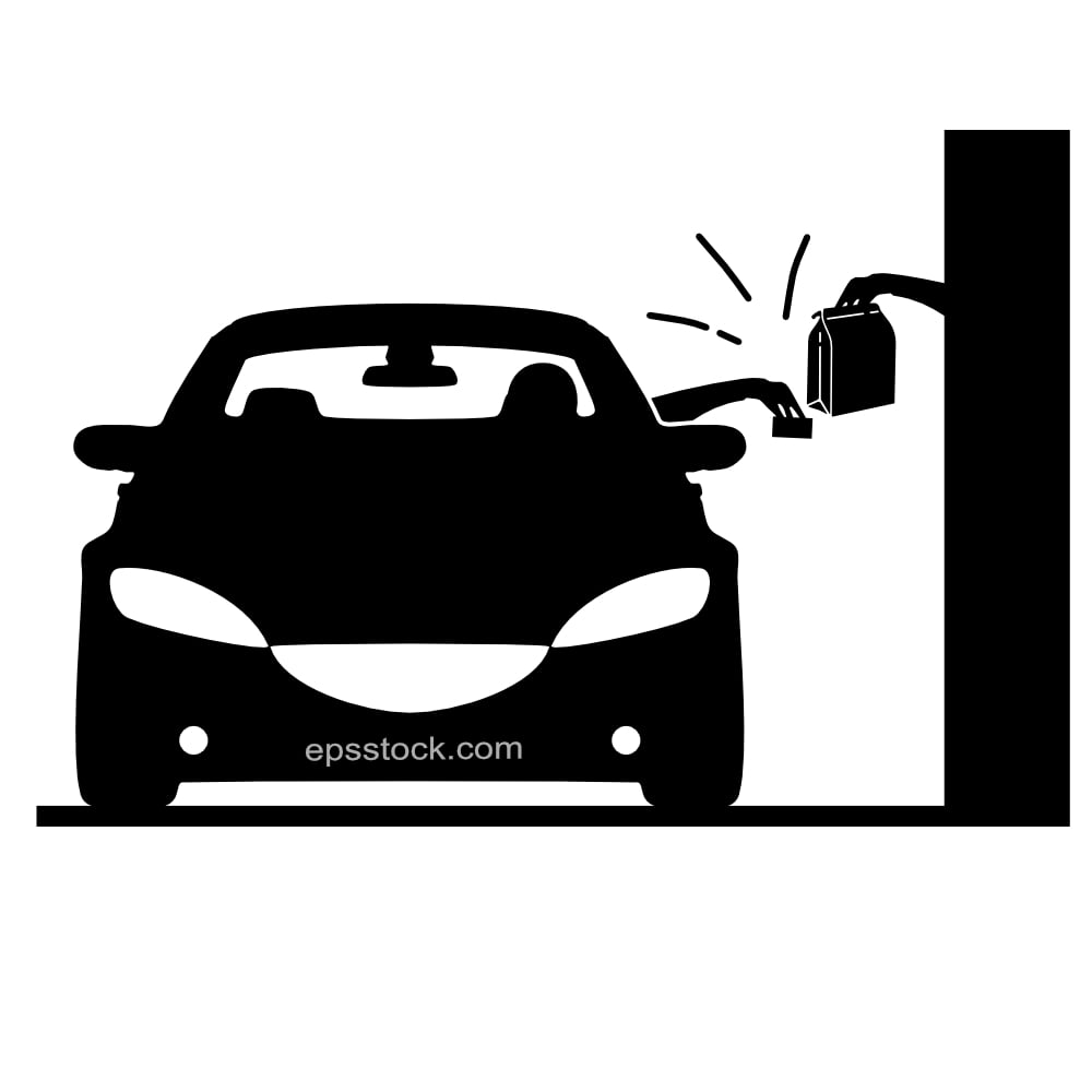 buying food from car