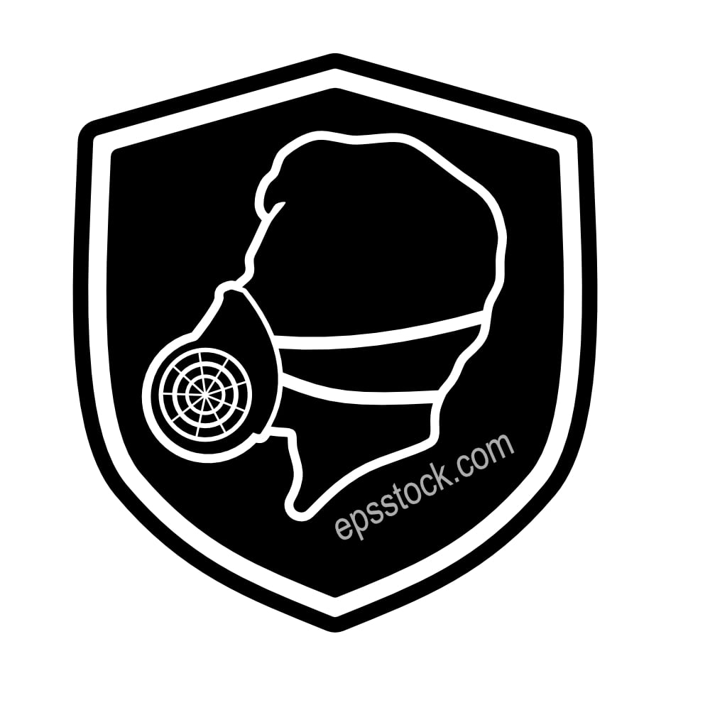 Respiratory mask safety sign