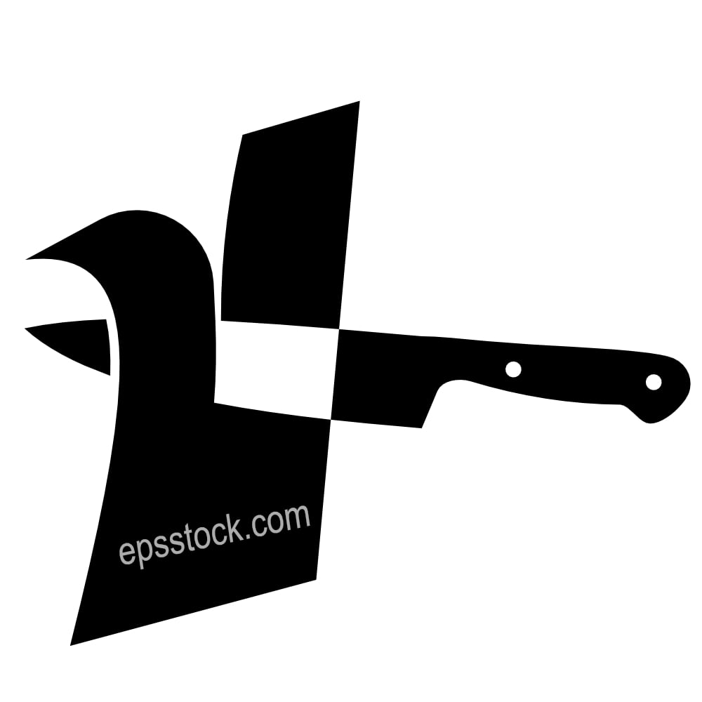 knife cutting a piece of paper