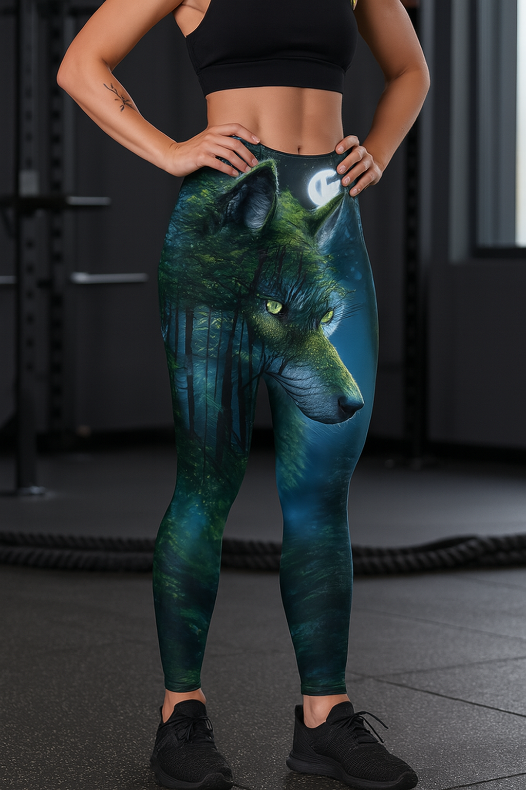 Run with the Pack: DIY Wolf Leggings That Roar Woodland