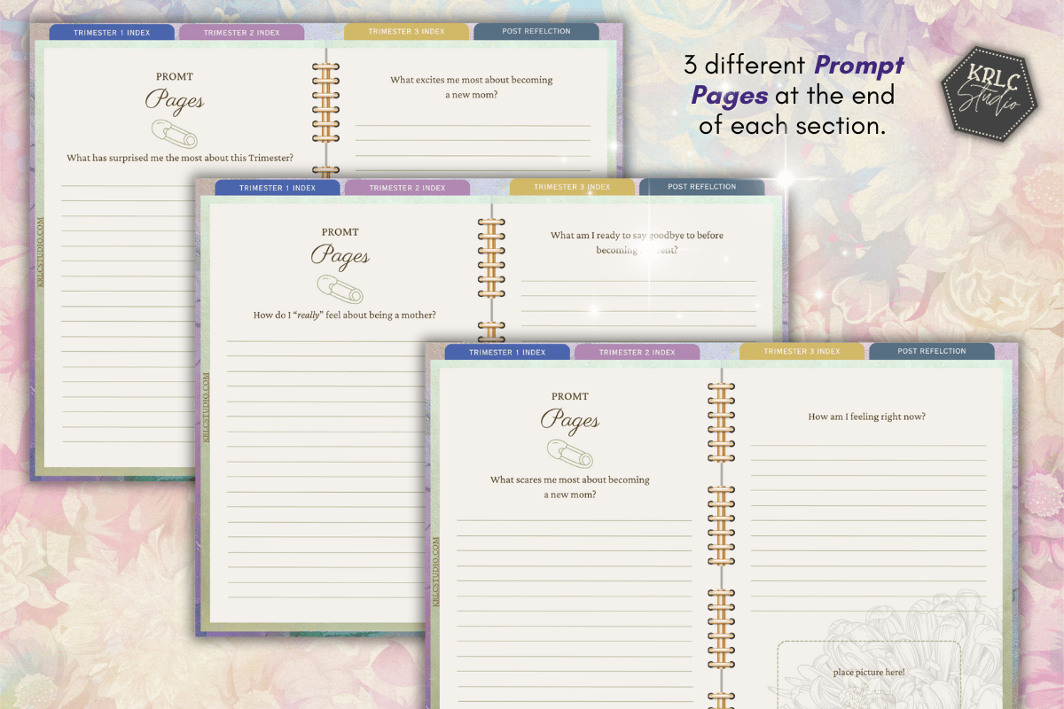 New Mommy Digital Pregnancy Journal - KRLC Studio