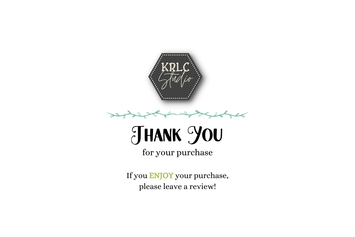 Advent Gratitude Digital Journal - KRLC Studio