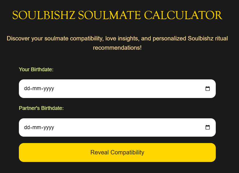 soulmate calculator