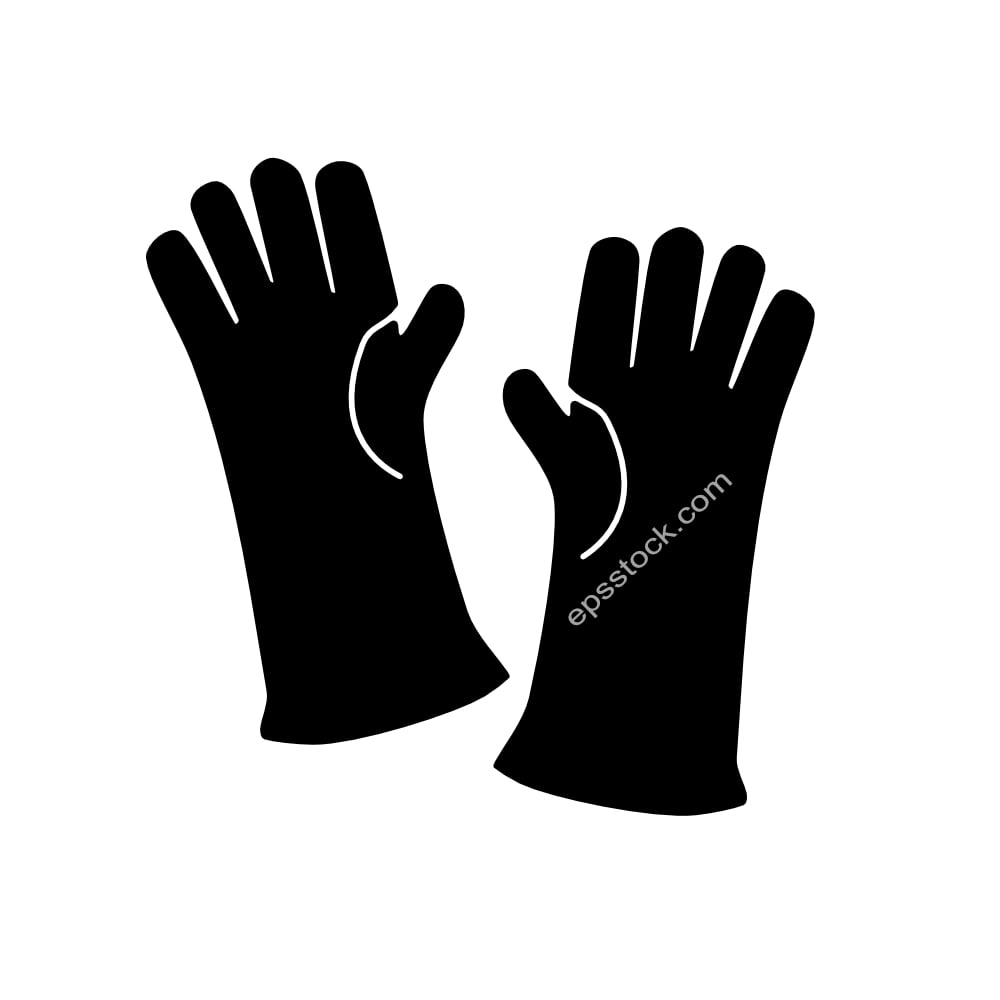 Isolated welding gloves