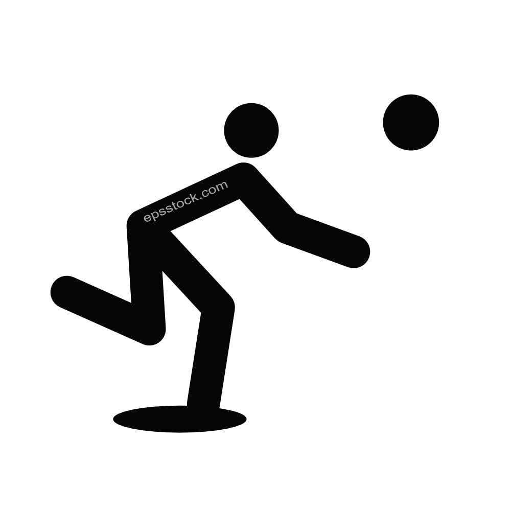 Volleyball player sign