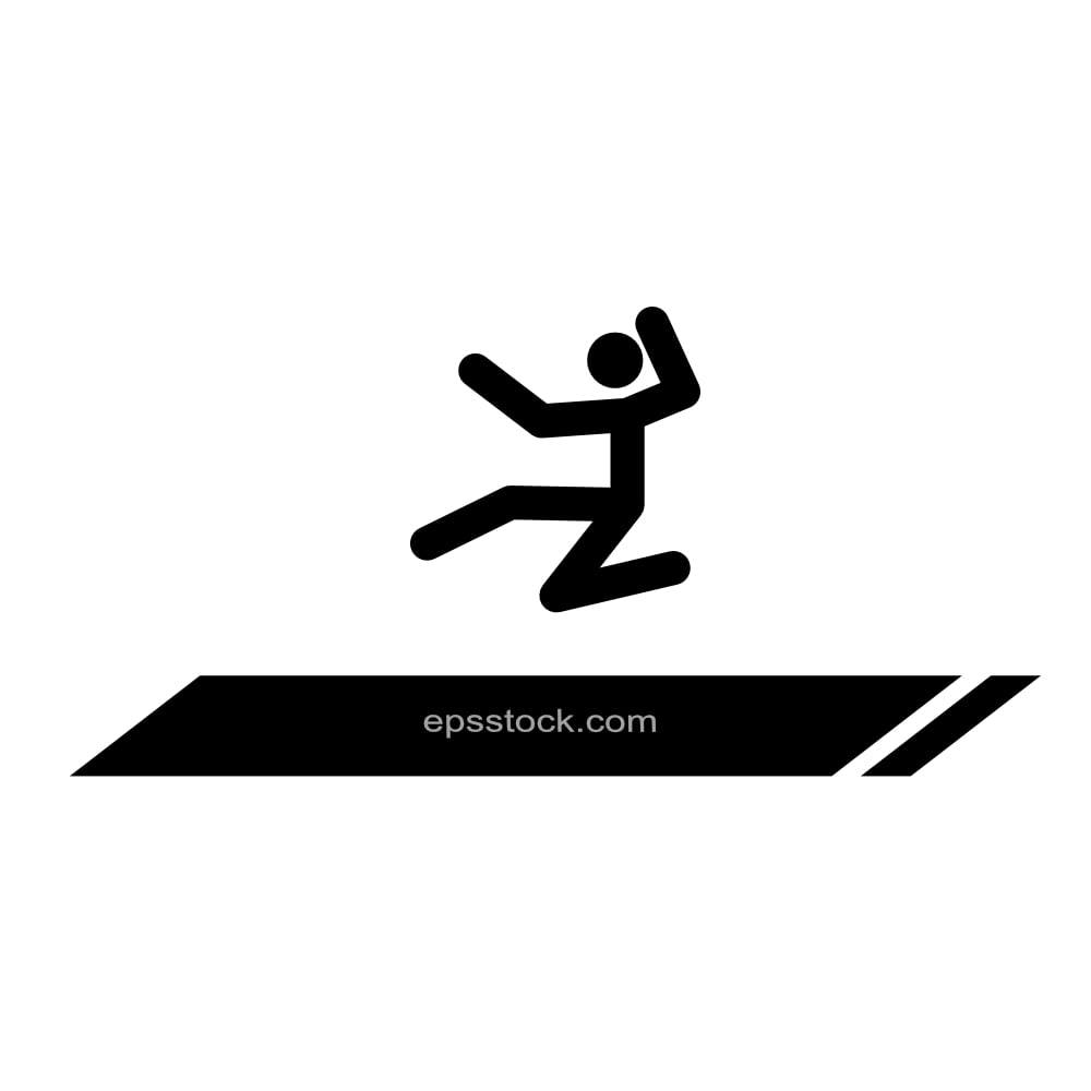 Long Jump symbol