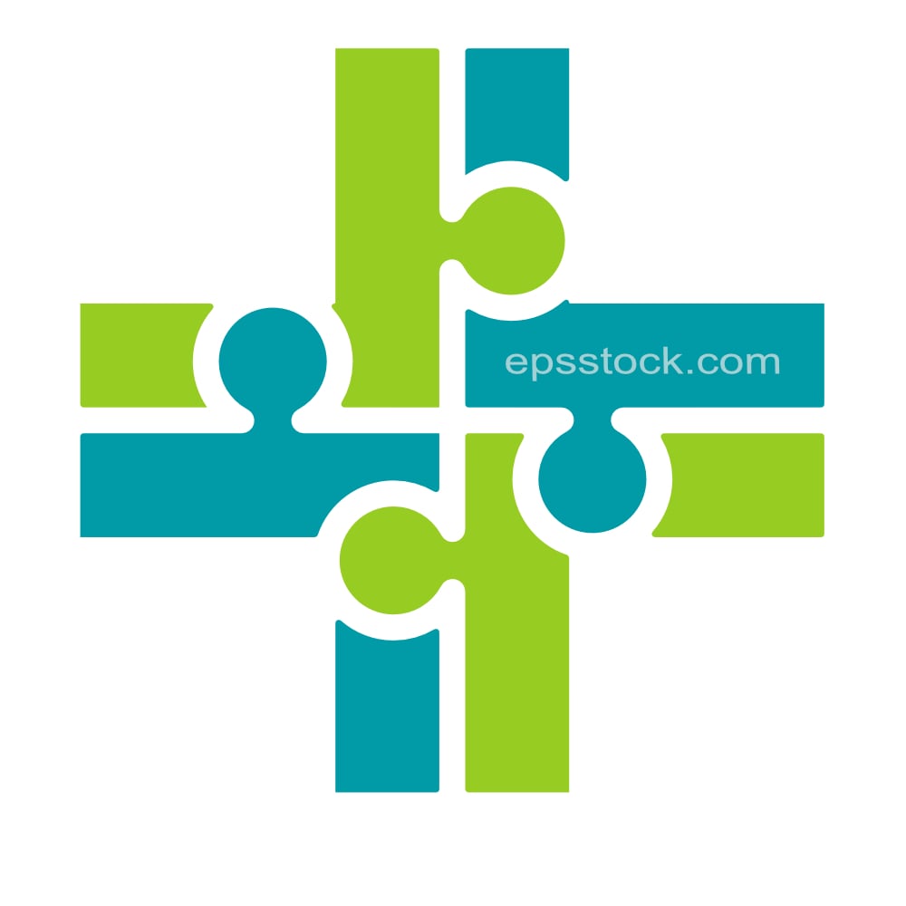 Health cross from puzzle