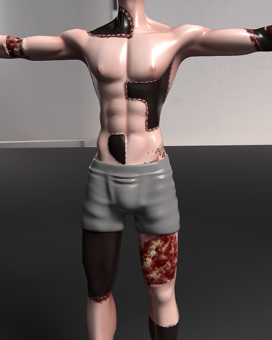 Zombie (Akii Base and Akii Head)