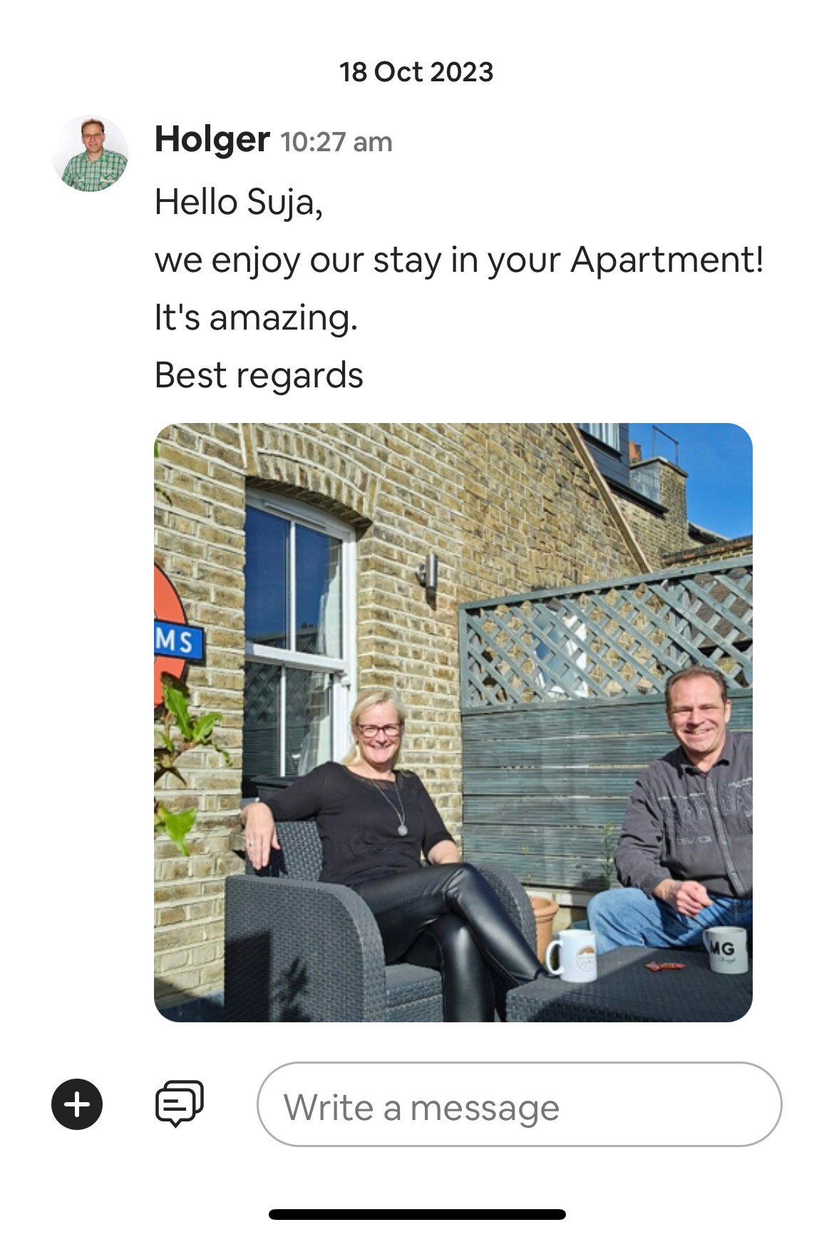 5 star reviews Airbnb