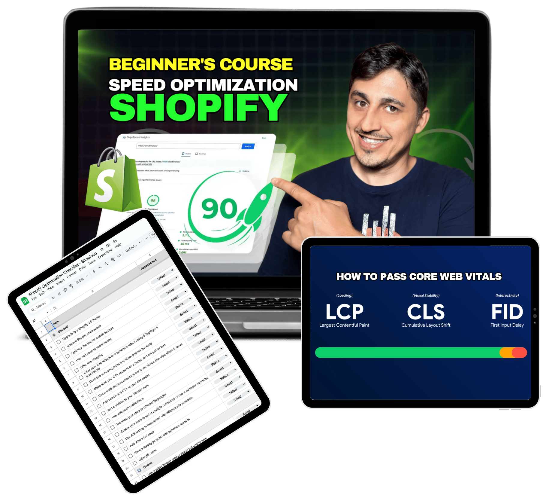SHOPIFY SPEED OPTIMIZATION BEGINNER's course - Payhip