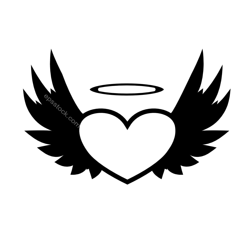 Angel Wings Heart