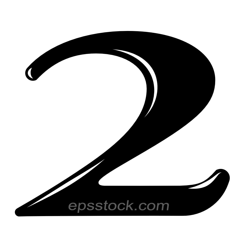 number two logo