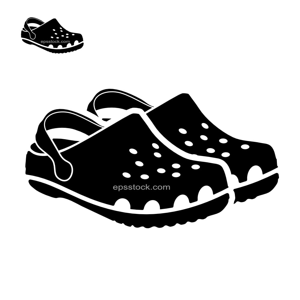 croc clog  symbol