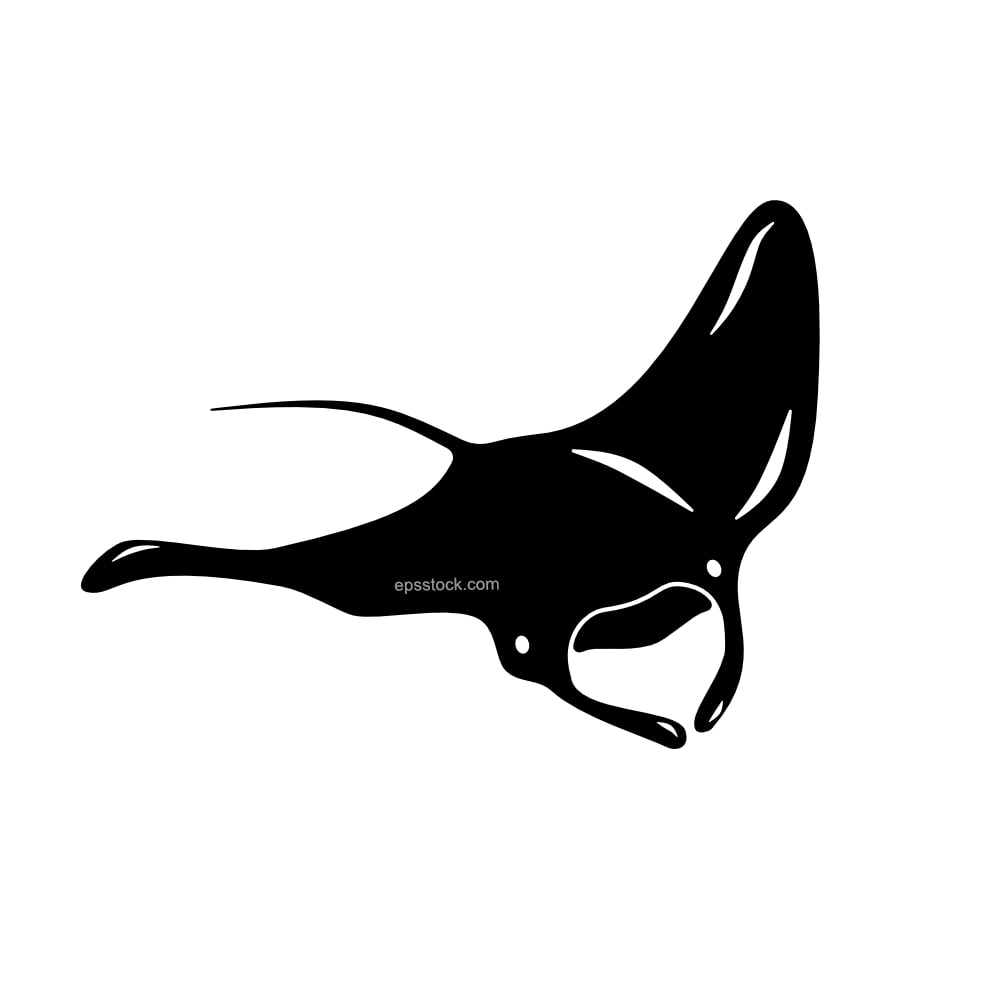 oceanic manta ray symbol