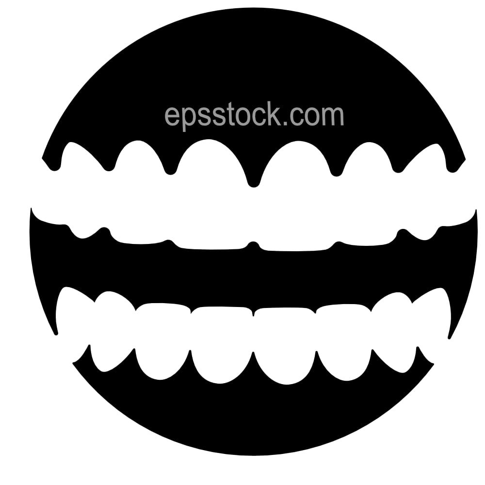 human teeth logo
