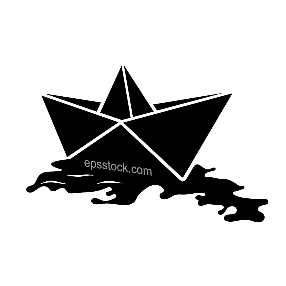 paper boat symbol