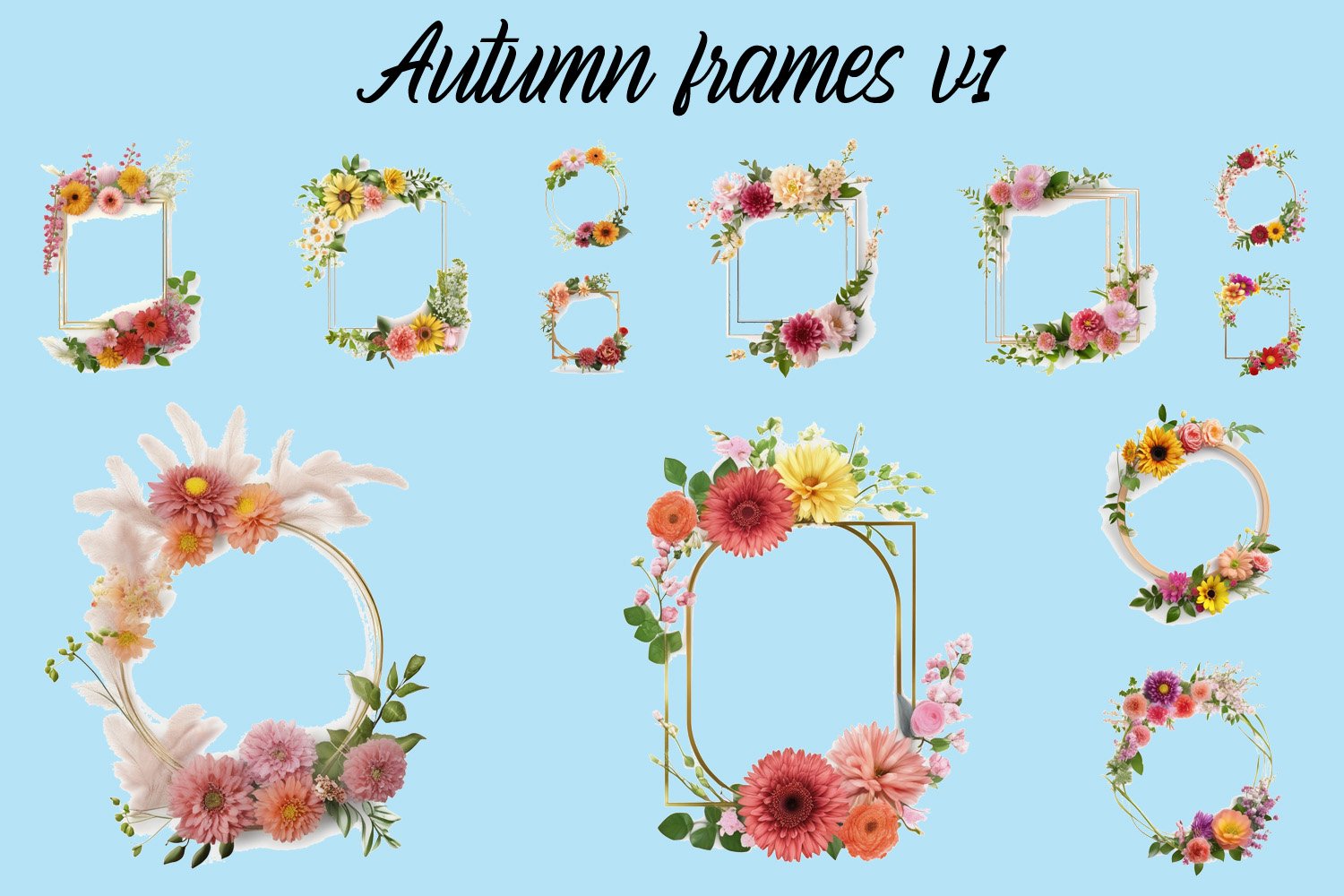Autumn Frames 01 - Payhip