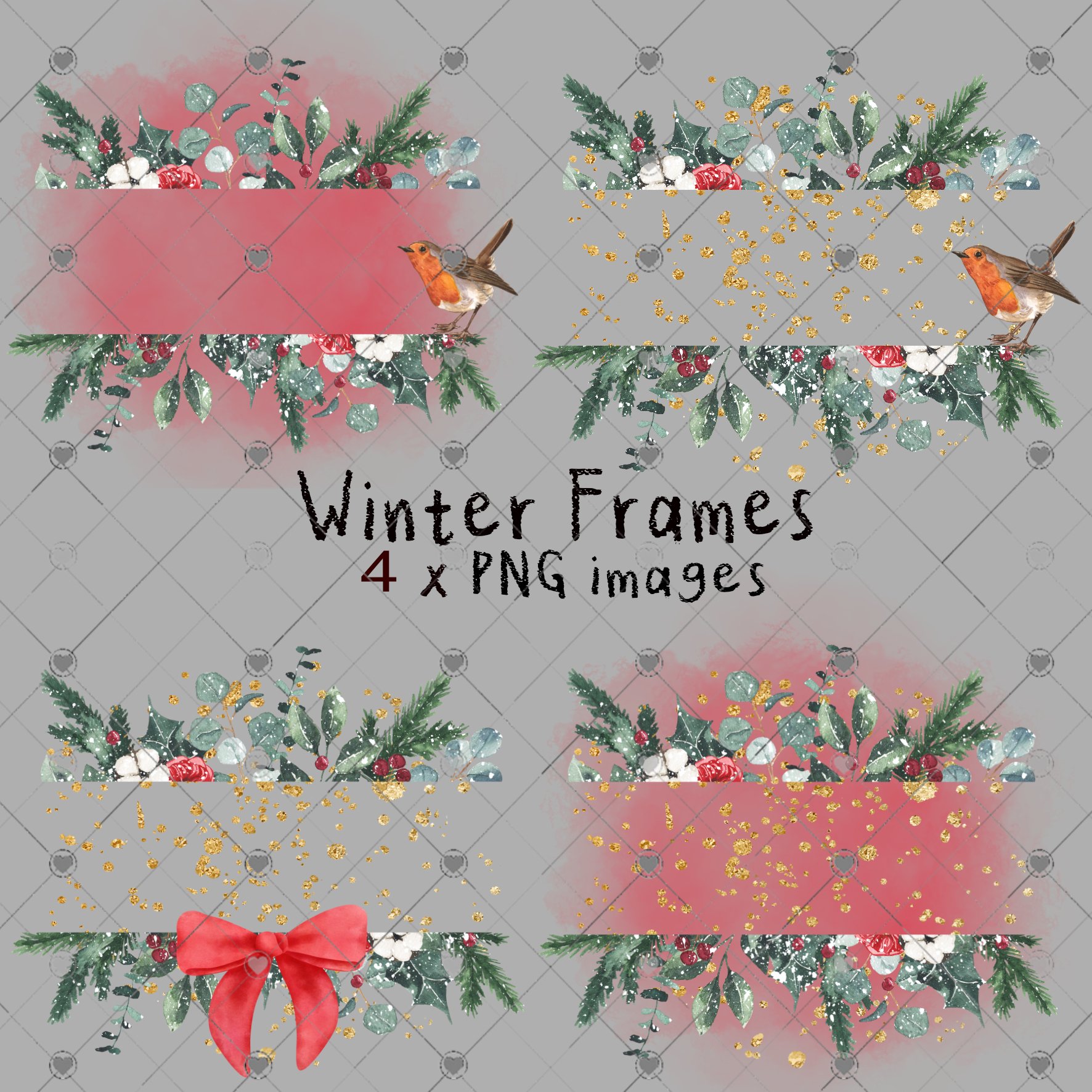 Winter Frames - Payhip