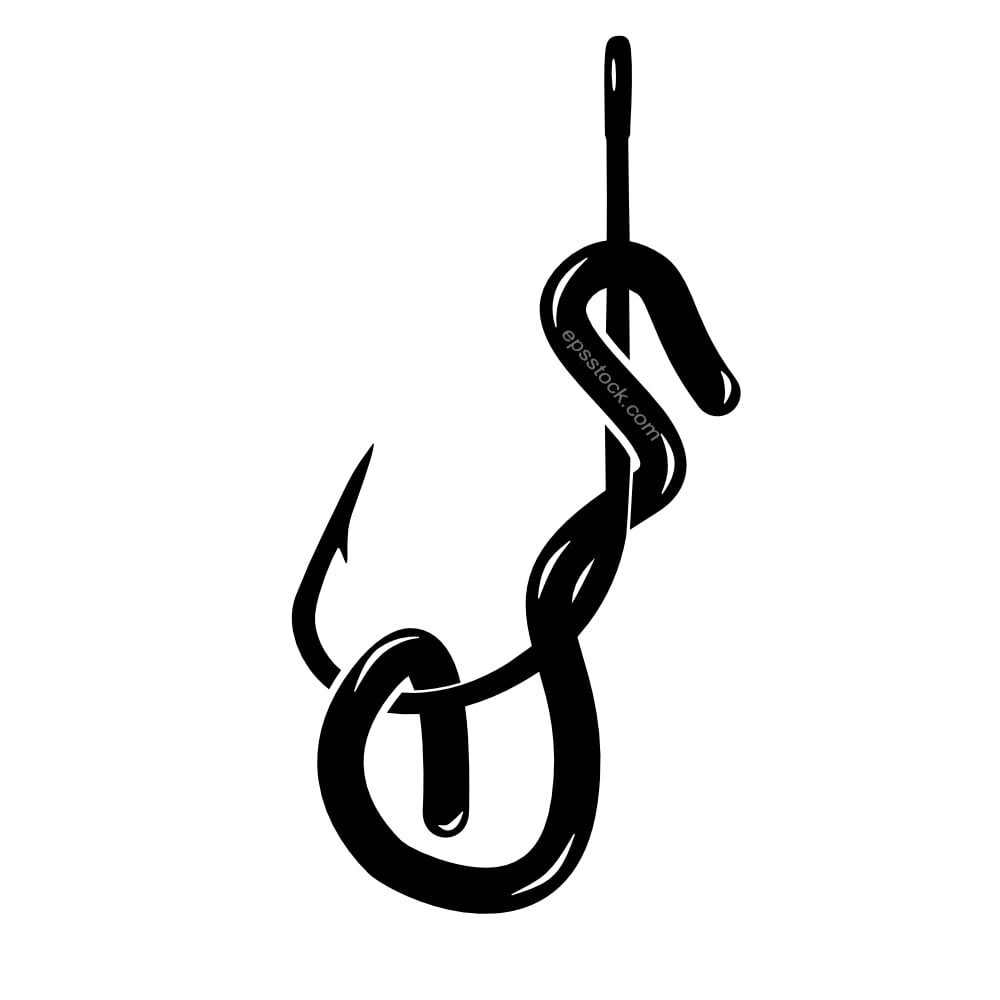 Earthworms on a hook