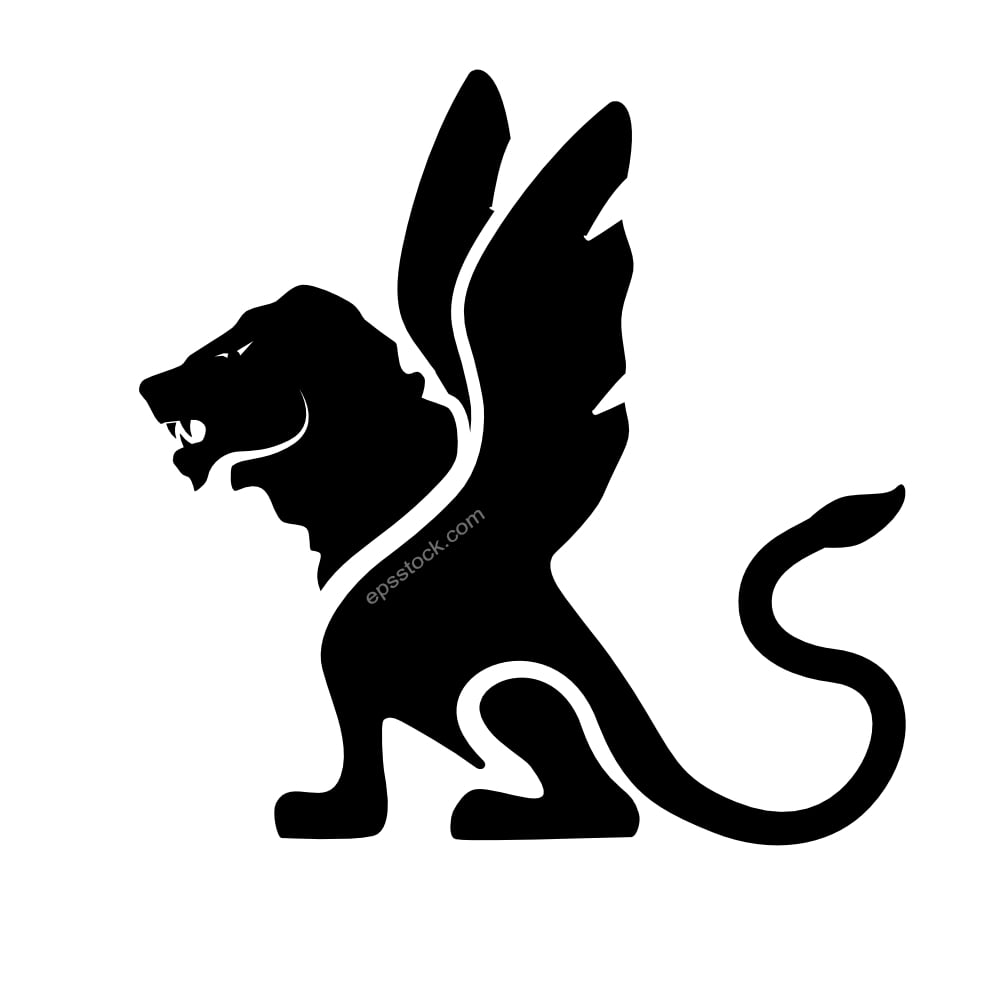 Winged lion