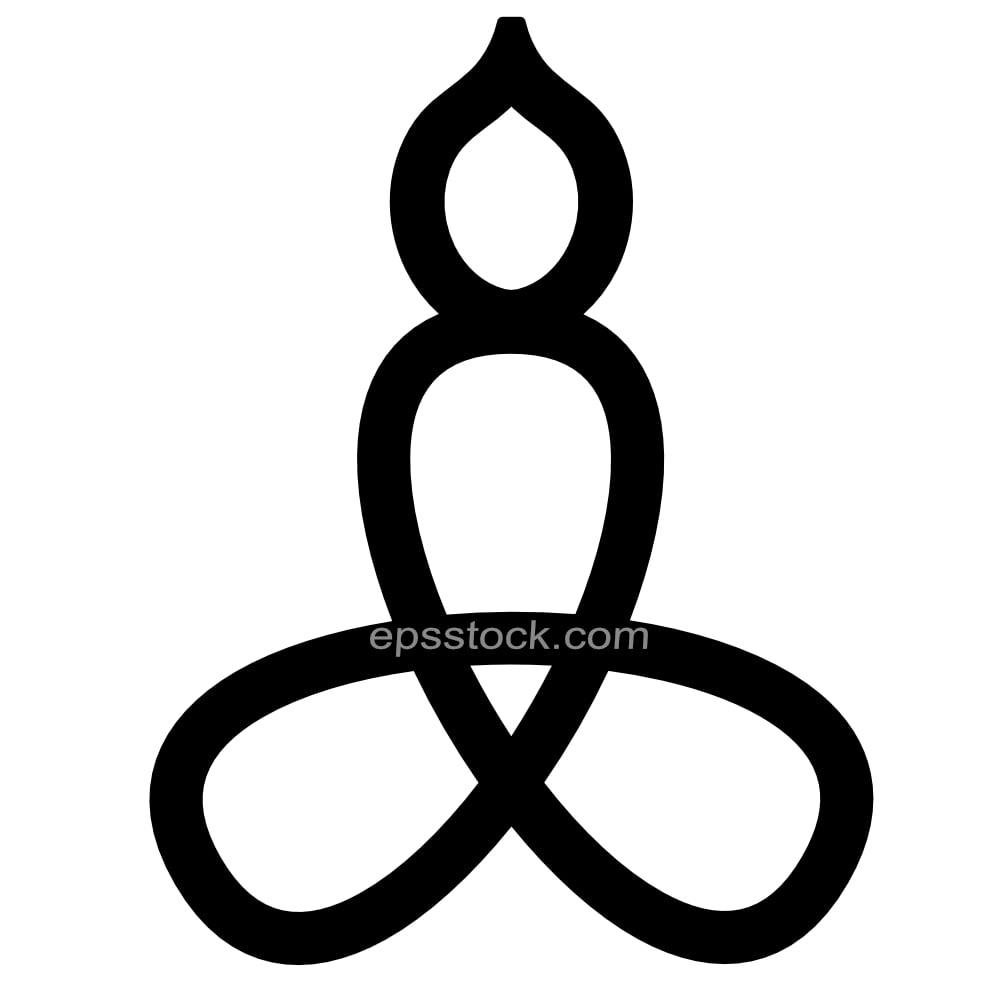 Sitting Buddha Logo