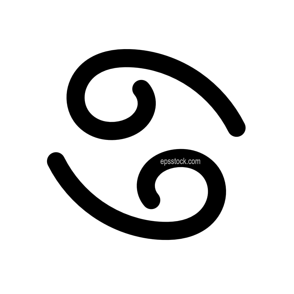 Water zodiac sign crab