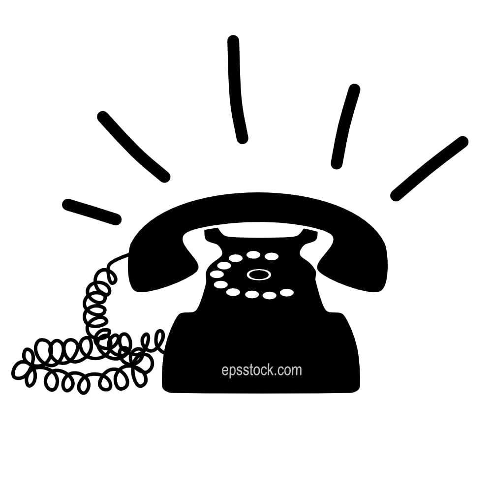 old telephone ringing
