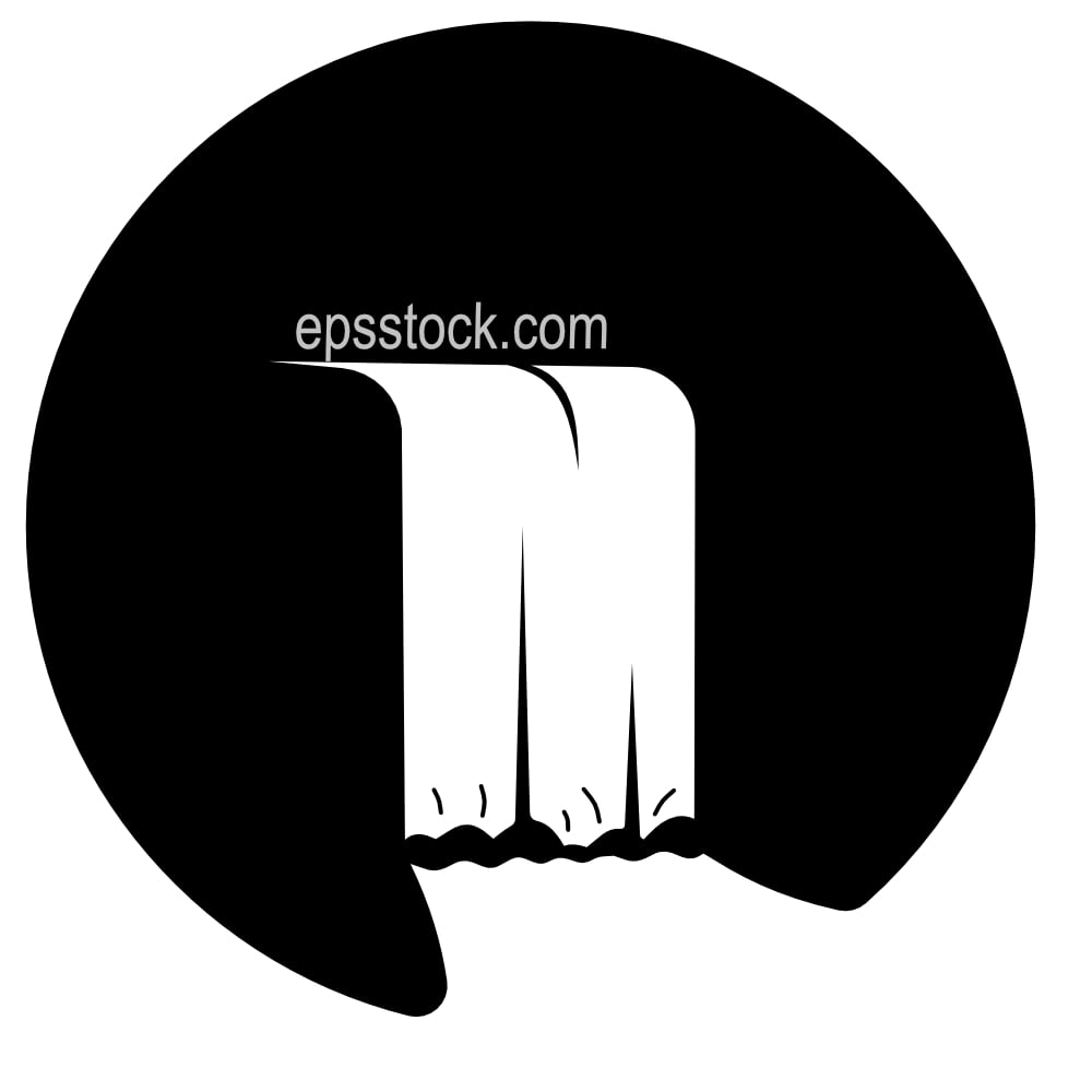 waterfall symbol