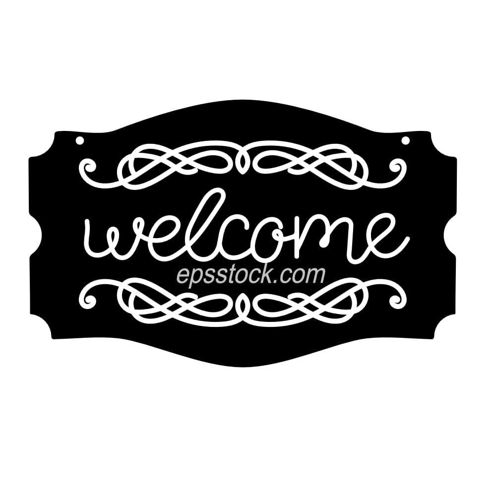 Welcome Door Sign