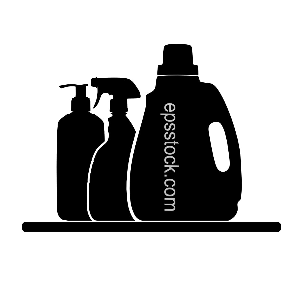 Cleaning Supplies Sign