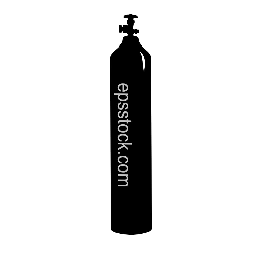 industrial gas cylinder