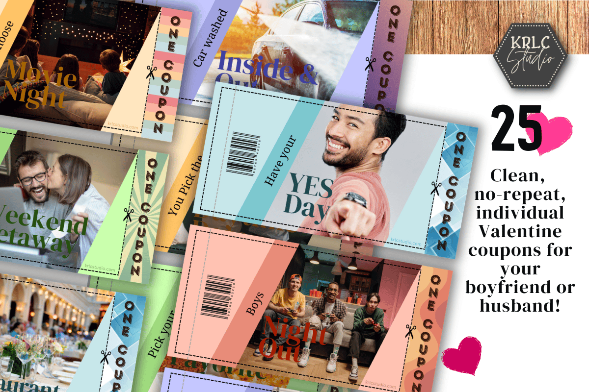 Coupon Book for HIM - PDF - KRLC Studio