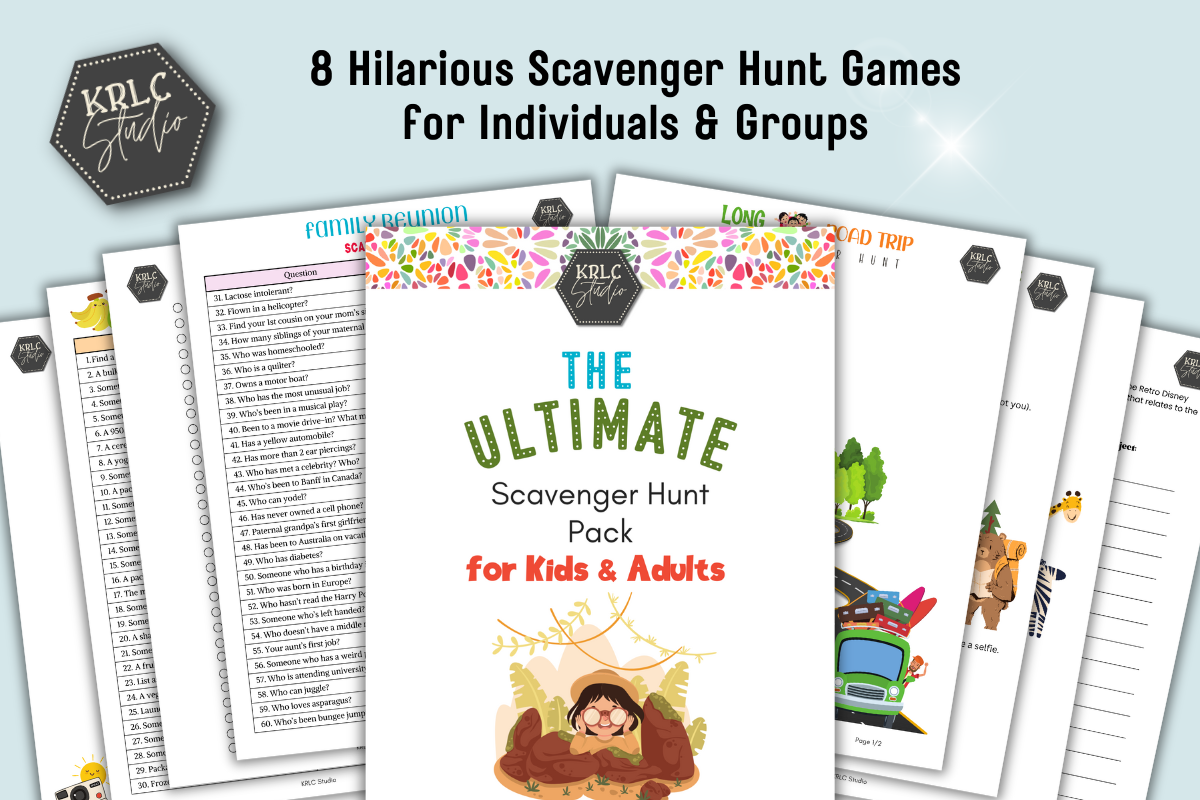 The Ultimate Scavenger Hunt Games PDF - KRLC Studio