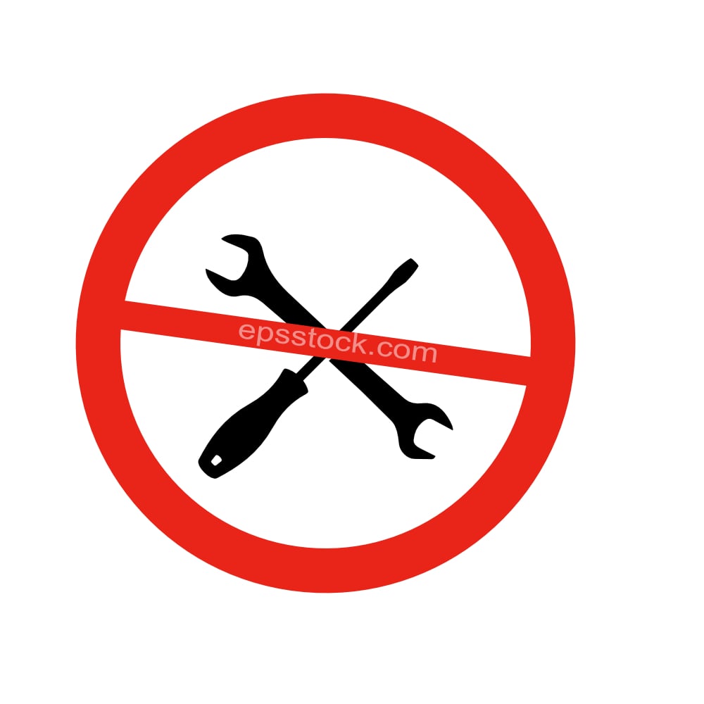 no assembly required sign
