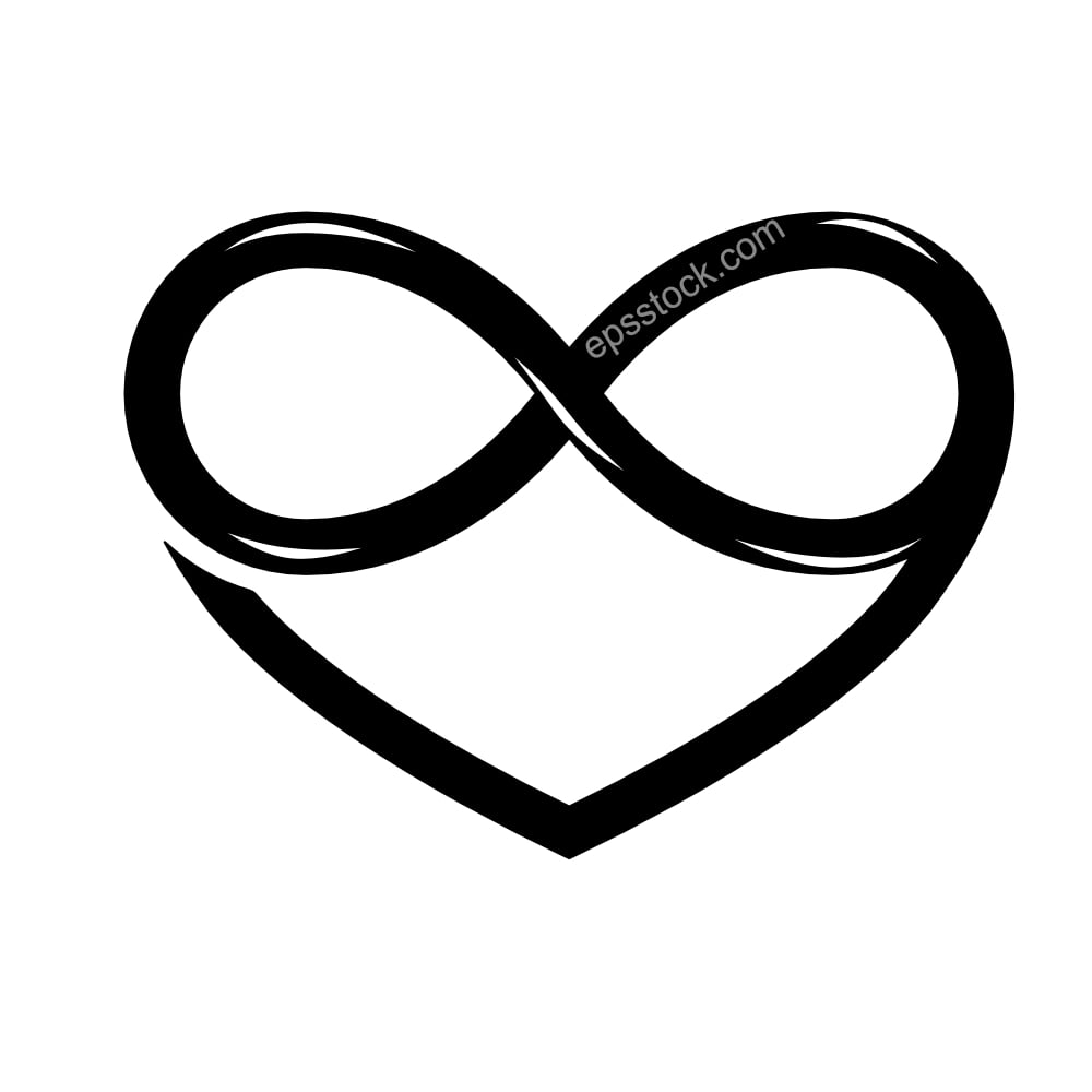 Infinity heart logo